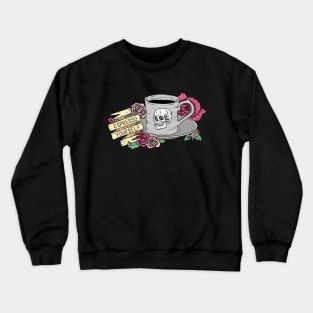 Espresso Yourself - Coffee Illustration Crewneck Sweatshirt